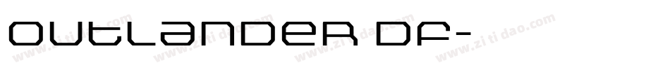 Outlander DF字体转换